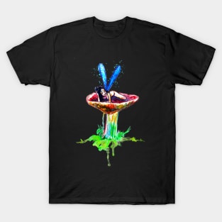 Mushroom Fairy Smiling T-Shirt